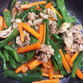 どみにー's cooksnap of when they made 簡単☆豚肉となすの旨辛炒め.