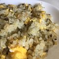 cookpaco's cooksnap of when they made たまごとじゃこの入った高菜チャーハン♡.