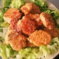 とにかく明るい安松's cooksnap of when they made 鶏つくねの南高梅照り焼き.
