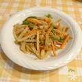 オレンジリング's cooksnap of when they made 大根の皮で☆千切り野菜とツナのカレー炒め.