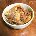 maaao☆'s cooksnap of when they made 蒟蒻と竹輪の甘辛煮♪.