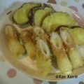 ☆Kan Kan☆'s cooksnap of when they made 焼ちくわのチーズ天ぷら.