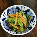 りっきー３７'s cooksnap of when they made 絹さや&人参の彩りナムル.