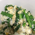 クック7G6L7A☆'s cooksnap of when they made にらとしらすの卵とじ.