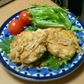 tomokorosi's cooksnap of when they made 簡単ヘルシー豆腐ハンバーグ.