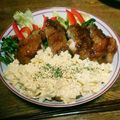世界の森's cooksnap of when they made 本格的☆チキン南蛮タルタルソースかけ☆.