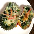 ひらっち★'s cooksnap of when they made お弁当に☆ほうれん草とかにかまチーズ.
