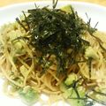 ti☆a's cooksnap of when they made めんつゆで♪アボカドの和風わさびパスタ.
