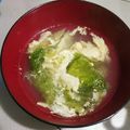 eiyoushi's cooksnap of when they made 簡単！レタスたまごスープ☆.