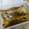 poko2012's cooksnap of when they made 豆アジの南蛮漬け.
