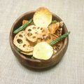 カナココナッツ's cooksnap of when they made ココナッツオイルの野菜チップス.
