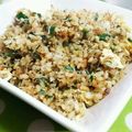 みっくママ's cooksnap of when they made マヨと半熟卵でパラパラ♪ニラじゃこ炒飯.