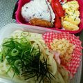 ラブkosi's cooksnap of when they made 我が家の定番☆冷やしうどん弁当.