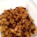 p__'s cooksnap of when they made ✿大人味✿りんごとレーズンのソース.