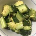 てぃーぬ＊＊＊'s cooksnap of when they made アボカドきゅうりのナムル.