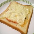 ゆみらんたん's cooksnap of when they made ピリ辛!!七味チーズトースト♥.