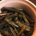 ★チコリ★'s cooksnap of when they made わらびのアク抜きから醤油漬け.
