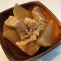 STfam's cooksnap of when they made 大根の豚ばら煮.