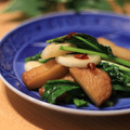 ぽっぽぺぺ's cooksnap of when they made さつま揚げと小松菜のピリ辛炒め.