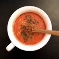 pnsn's cooksnap of when they made ヨーグルトとトマトジュースの温スープ.