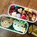 meiりんりん's cooksnap of when they made チーズで可愛いボーダー柄のハート.