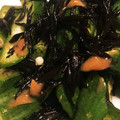 ＊にょにょん＊'s cooksnap of when they made オクラとひじきの和え物.