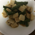 4489's cooksnap of when they made 冷凍イカとアスパラの黒胡椒煮.