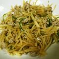 クックJ4M5JH☆'s cooksnap of when they made じゃがいもとピーマンのうま炒め.
