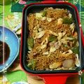 sakuraロゼット's cooksnap of when they made プレートで野菜たっぷり焼きそば☆.