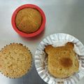 メロメロマロン's cooksnap of when they made ピーナッツクリームでブッセなカップケーキ.