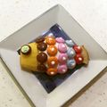あっぱれ！！'s cooksnap of when they made ホイップマリームで鯉のぼりカップケーキ.