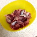 まるみw's cooksnap of when they made 砂肝の下処理.