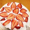 くまイチゴ's cooksnap of when they made ミキサーだけ！簡単いちごムースケーキ♥️.
