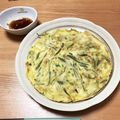 ﾒｸﾞﾐ（．．）'s cooksnap of when they made ピーマンだけのもっちり美味しいチヂミ☆.