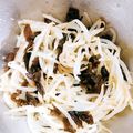 moon frog's cooksnap of when they made もやしとキクラゲのナムル.