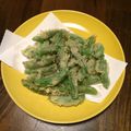 みじょーん's cooksnap of when they made 旬な味　スナップえんどうの天ぷら.
