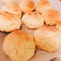 くにみ（╹◡╹）'s cooksnap of when they made バリッともちふわメロンパン.