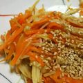 かもしれない森's cooksnap of when they made にんじんとえのきの5分でポン酢炒め.
