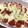 ﾏｼｭ's cooksnap of when they made ミニトマトのチーズ焼き.