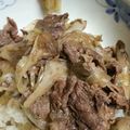 クックHRZT7U☆'s cooksnap of when they made 簡単！舞茸牛丼….