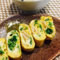 LimeLunch's cooksnap of when they made 春＊すっごく美味しい【菜の花の玉子焼き】.