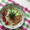 2525招き猫's cooksnap of when they made 暑い日は…超簡単 叩き梅と青じその素麺♡.