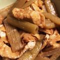 lastfizz's cooksnap of when they made フキと油揚げ炒め.