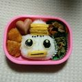 ユズカリン's cooksnap of when they made 簡単！ガラピコのキャラ弁.