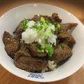 おかわりちょうだい♪'s cooksnap of when they made 大根おろしでさっぱり！中おちカルビ丼♪.