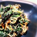 Aloha☆★'s cooksnap of when they made さっぱり♪ほうれん草とひじきの胡麻和え.