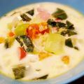 Aloha☆★'s cooksnap of when they made *南瓜と青梗菜のミルク味噌スープ*.