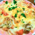 Cook★Robin's cooksnap of when they made 残り物アレンジ☆焼きチーズカレーパスタ☆.