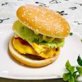 ともポンタ's cooksnap of when they made めちゃうま！レタス＆チーズバーガー.