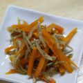 twin-twin's cooksnap of when they made じゃことにんじんの煮物.